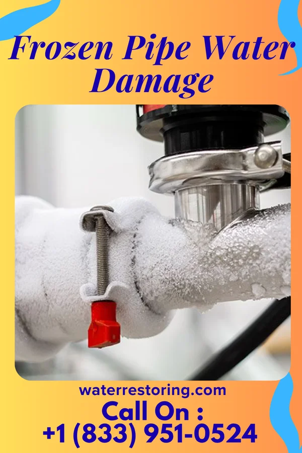 Frozen Pipe Water Damage in Springbrook, IA